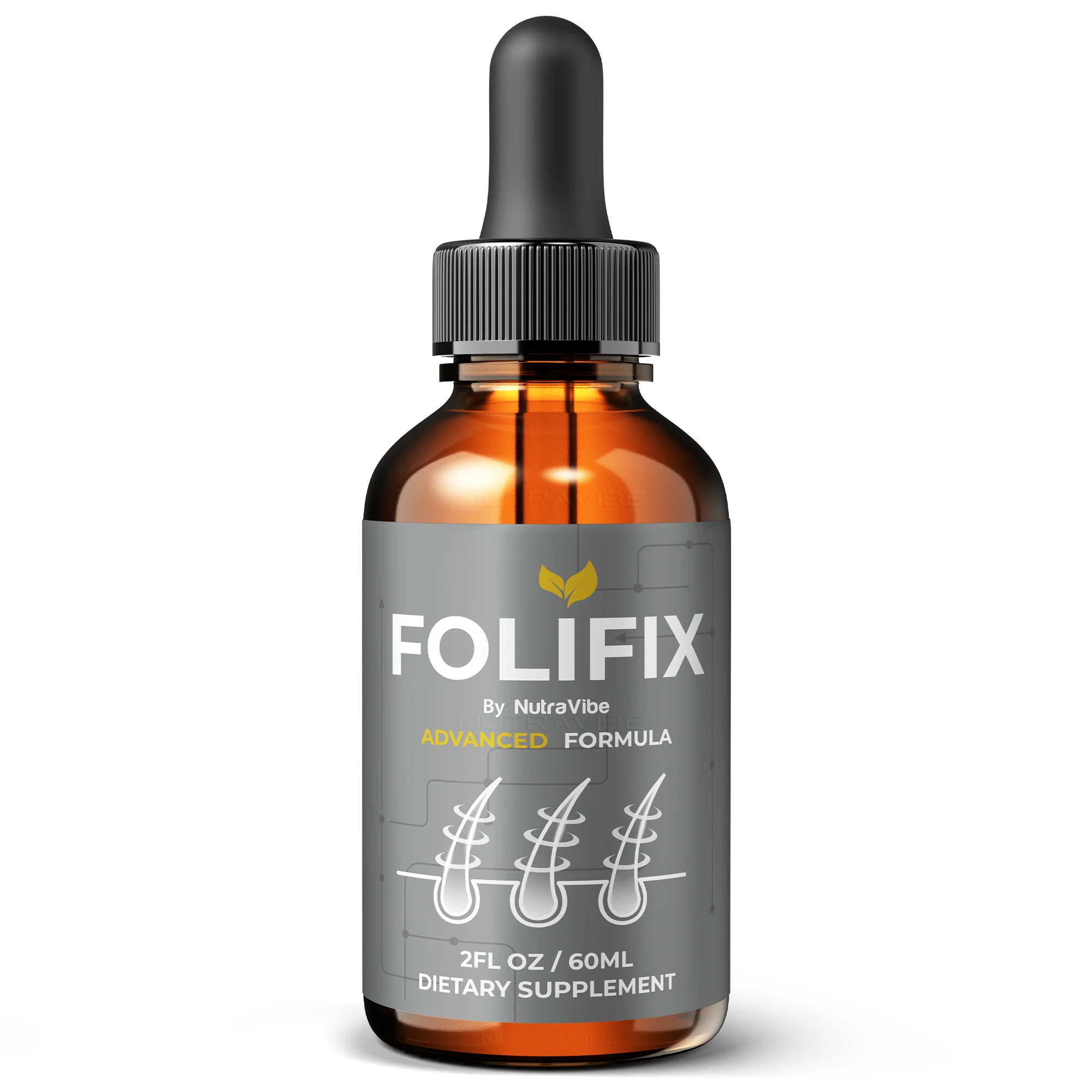 Folifix Hair Growth Serum Bottle